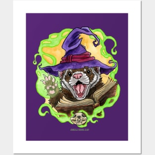 Witch Ferret Posters and Art